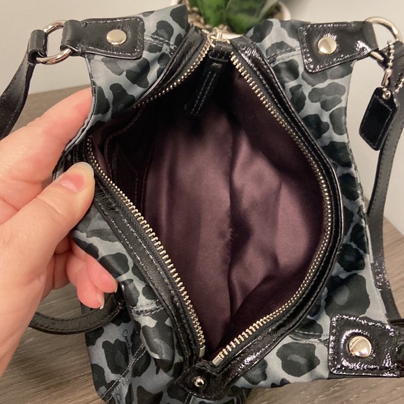 Leopard Print Mini Coach Bag - Picture 15 of 16